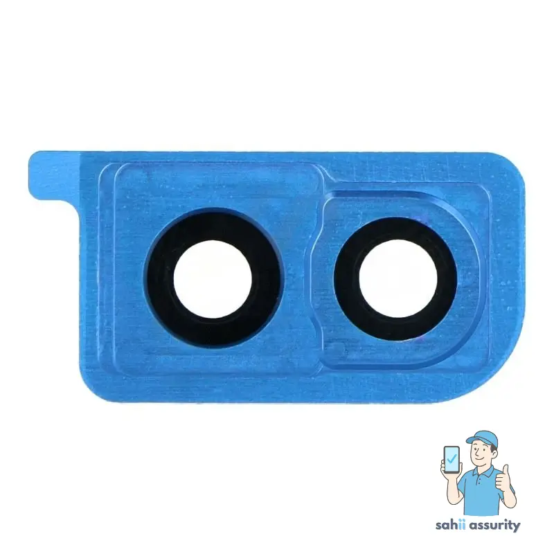 Camera Lens Glass with Frame for Samsung Galaxy A30 Blue thumbnail